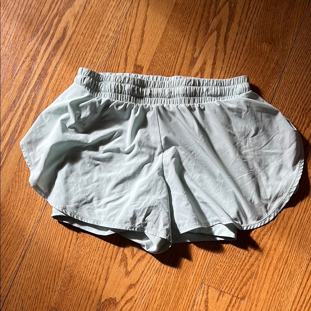 Women's Light Green and Purple Skorts